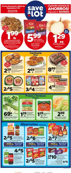Save a Lot catalogue in Jackson MS | Exclusive bargains | 2025-09-03T00:00:00.000Z - 2025-09-16T00:00:00.000Z