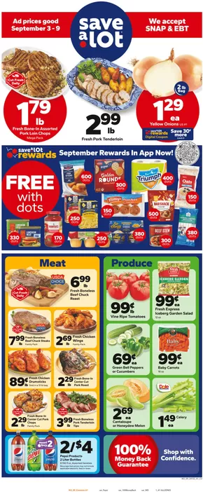 Save a Lot catalogue in Silver Creek NY | Special offers for you | 2025-09-03T00:00:00.000Z - 2025-09-09T00:00:00.000Z