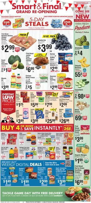 Smart & Final catalogue in La Puente CA | Wide range of offers | 2025-09-05T00:00:00.000Z - 2025-09-09T00:00:00.000Z