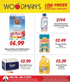 Woodman's catalogue | Exclusive deals for our customers | 2025-09-05T00:00:00.000Z - 2025-09-19T00:00:00.000Z
