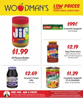 Woodman's catalogue | Special offers for you | 2025-09-05T00:00:00.000Z - 2025-09-19T00:00:00.000Z