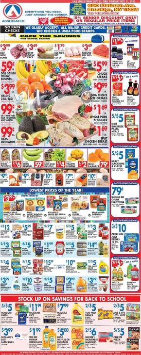 Associated catalogue in New York | Discounts and promotions | 2025-09-05T00:00:00.000Z - 2025-09-19T00:00:00.000Z