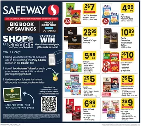 Safeway catalogue in Dover DE | Exclusive bargains | 2025-09-05T00:00:00.000Z - 2025-10-02T00:00:00.000Z