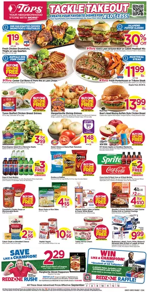 Tops catalogue in West Coxsackie NY | Top deals for all customers | 2025-09-07T00:00:00.000Z - 2025-09-13T00:00:00.000Z
