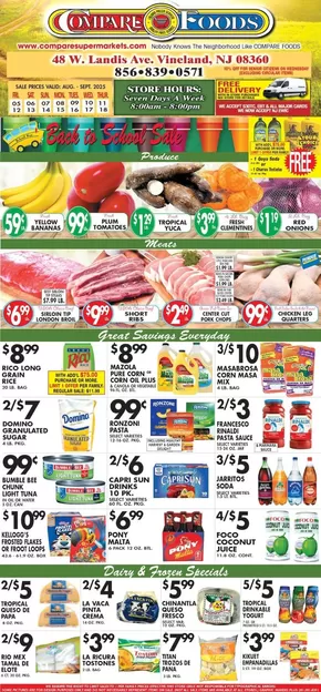 Compare Foods catalogue | Exclusive deals and bargains | 2025-09-07T00:00:00.000Z - 2025-09-21T00:00:00.000Z