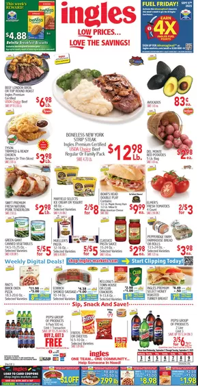 Ingles Markets catalogue in Gray TN | Current deals and offers | 2025-09-07T00:00:00.000Z - 2025-09-21T00:00:00.000Z