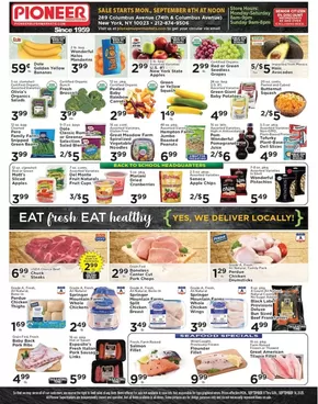Pioneer Supermarkets catalogue in Modesto CA | Pioneer Supermarkets weekly ad | 2025-09-08T00:00:00.000Z - 2025-09-14T00:00:00.000Z