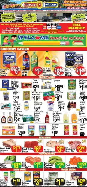 Compare Foods catalogue | Our best bargains | 2025-09-08T00:00:00.000Z - 2025-09-22T00:00:00.000Z