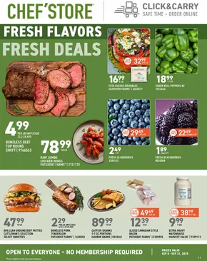 Chef'Store catalogue | Save now with our deals | 2025-09-08T00:00:00.000Z - 2025-09-22T00:00:00.000Z