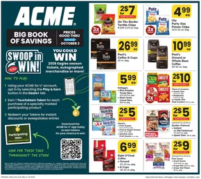 ACME catalogue in Woodbury NJ | Acme Markets - BBS | 2025-09-05T00:00:00.000Z - 2025-10-02T00:00:00.000Z