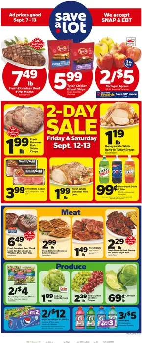 Save a Lot catalogue in Jackson MS | Great offer for all customers | 2025-09-07T00:00:00.000Z - 2025-09-13T00:00:00.000Z
