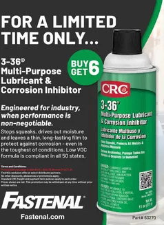 Fastenal catalogue in Shelbyville TN | Fastenal CRC Q3 Promo | 2025-09-01T00:00:00.000Z - 2025-12-31T00:00:00.000Z