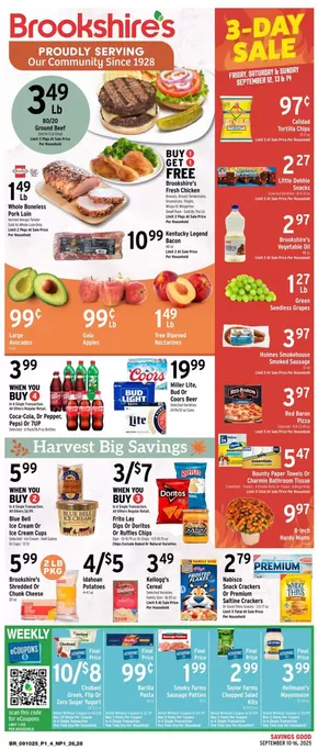 Brookshire's catalogue in Sulphur Springs TX | Special offers for you | 2025-09-10T00:00:00.000Z - 2025-09-16T00:00:00.000Z