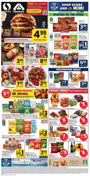 Albertsons catalogue in Auburn WA | Top deals for all customers | 2025-09-10T00:00:00.000Z - 2025-09-16T00:00:00.000Z