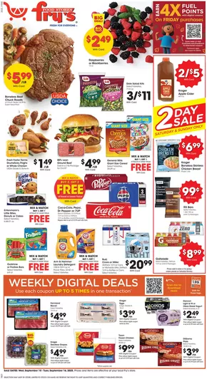Fry's catalogue in Flagstaff AZ | Weekly Ad | 2025-09-10T00:00:00.000Z - 2025-09-16T00:00:00.000Z