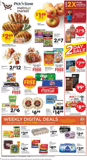 Pick'n Save catalogue in Neenah WI | Weekly Ad | 2025-09-10T00:00:00.000Z - 2025-09-16T00:00:00.000Z