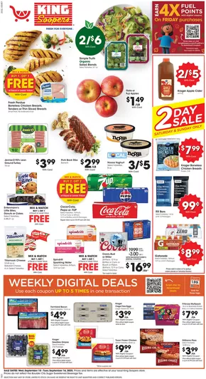 King Soopers catalogue in Parker CO | Weekly Ad | 2025-09-10T00:00:00.000Z - 2025-09-16T00:00:00.000Z