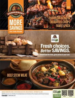 Commissary catalogue | New offers to discover | 2025-09-08T00:00:00.000Z - 2025-09-21T00:00:00.000Z