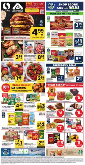 Safeway catalogue in Tumwater WA | Great offer for all customers | 2025-09-10T00:00:00.000Z - 2025-09-16T00:00:00.000Z