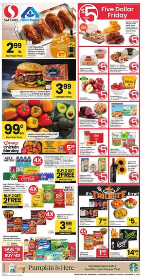 Safeway catalogue in Lakeview OR | Top deals for all customers | 2025-09-10T00:00:00.000Z - 2025-09-16T00:00:00.000Z