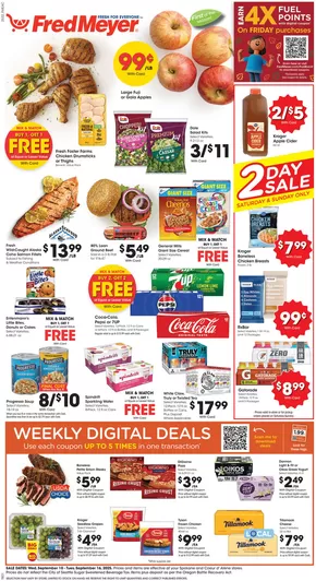 Fred Meyer catalogue in Del Rio TX | Discover attractive offers | 2025-09-10T00:00:00.000Z - 2025-09-16T00:00:00.000Z