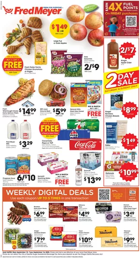 Fred Meyer catalogue in Monticello IA | Exclusive bargains | 2025-09-10T00:00:00.000Z - 2025-09-16T00:00:00.000Z
