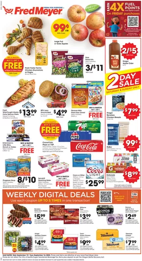 Fred Meyer catalogue in Monticello IA | Attractive special offers for everyone | 2025-09-10T00:00:00.000Z - 2025-09-16T00:00:00.000Z