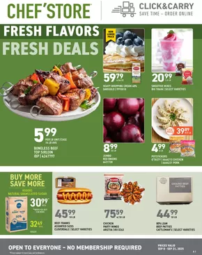 Chef'Store catalogue in Vancouver WA | Top offers for smart savers | 2025-09-09T00:00:00.000Z - 2025-09-23T00:00:00.000Z