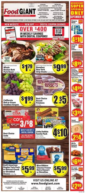 Food Giant catalogue in Flagstaff AZ | Weekly Ad | 2025-09-10T00:00:00.000Z - 2025-09-16T00:00:00.000Z