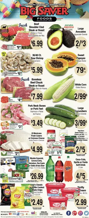 Big Saver Foods Weekly Special
