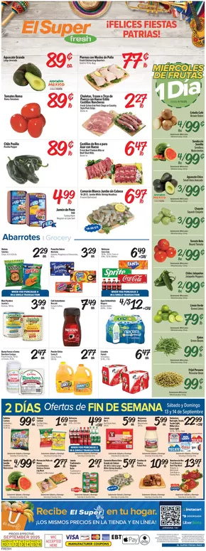 El Super catalogue in Huntington Park CA | Great discounts on selected products | 2025-09-10T00:00:00.000Z - 2025-09-16T00:00:00.000Z