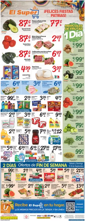 El Super catalogue in Monahans TX | Current bargains and offers | 2025-09-10T00:00:00.000Z - 2025-09-16T00:00:00.000Z
