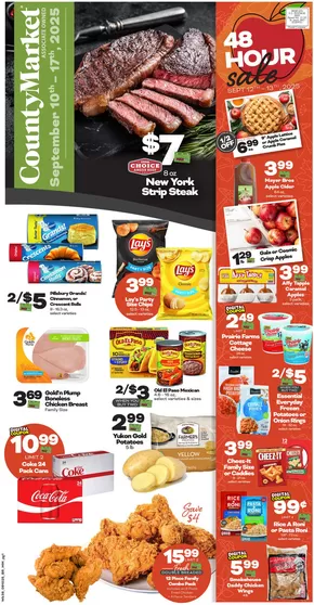County Market catalogue in Quincy IL | County Market Weekly ad | 2025-09-10T00:00:00.000Z - 2025-09-17T00:00:00.000Z