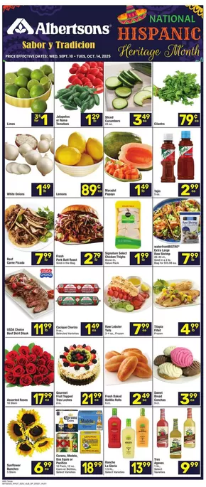 Albertsons catalogue | Albertsons - Southern - SP | 2025-09-10T00:00:00.000Z - 2025-10-14T00:00:00.000Z
