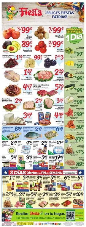 Fiesta Mart catalogue in Austin TX | Attractive special offers for everyone | 2025-09-10T00:00:00.000Z - 2025-09-16T00:00:00.000Z