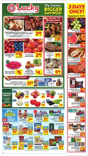 Lucky Supermarkets catalogue in Los Gatos CA | Weekly | 2025-09-10T00:00:00.000Z - 2025-09-16T00:00:00.000Z