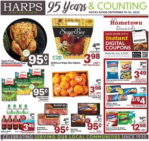 Harp's Market catalogue | Harp's Market weekly ad | 2025-09-10T00:00:00.000Z - 2025-09-16T00:00:00.000Z