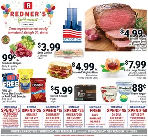 Redner's Warehouse catalogue in Houston DE | On Sale September_11_S80 | 2025-09-11T00:00:00.000Z - 2025-09-17T00:00:00.000Z
