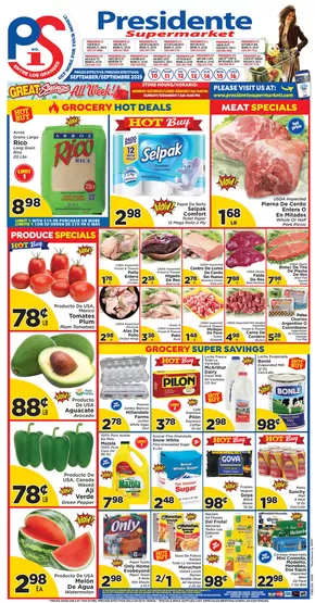 Presidente catalogue in Miami FL | Presidente weekly ad | 2025-09-11T00:00:00.000Z - 2025-09-25T00:00:00.000Z