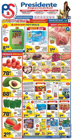 Presidente catalogue | Great offer for all customers | 2025-09-11T00:00:00.000Z - 2025-09-25T00:00:00.000Z