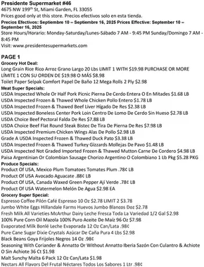 Presidente catalogue in Church Hill TN | Attractive special offers for everyone | 2025-09-11T00:00:00.000Z - 2025-09-25T00:00:00.000Z