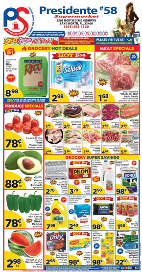Presidente catalogue in West Palm Beach FL | Our best deals for you | 2025-09-11T00:00:00.000Z - 2025-09-25T00:00:00.000Z