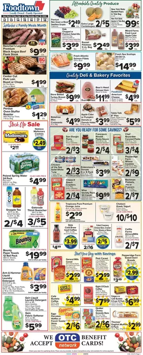 Foodtown supermarkets catalogue in Valley Cottage NY | Exclusive bargains | 2025-09-12T00:00:00.000Z - 2025-09-18T00:00:00.000Z