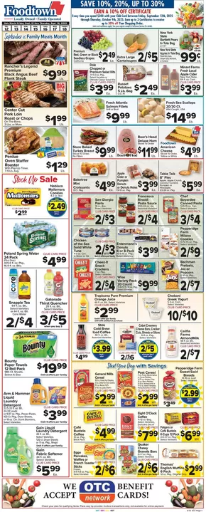 Foodtown supermarkets catalogue in Valley Cottage NY | Top offers for all bargain hunters | 2025-09-12T00:00:00.000Z - 2025-09-18T00:00:00.000Z