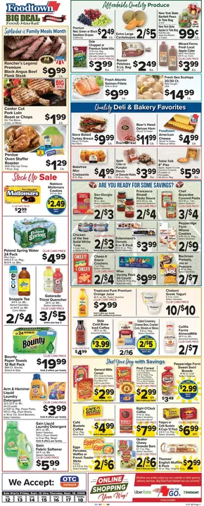 Foodtown supermarkets catalogue in Lakewood CO | Discounts and promotions | 2025-09-12T00:00:00.000Z - 2025-09-18T00:00:00.000Z