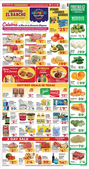 Supermercado El Rancho catalogue in Lakewood CO | Top offers for all bargain hunters | 2025-09-11T00:00:00.000Z - 2025-09-25T00:00:00.000Z