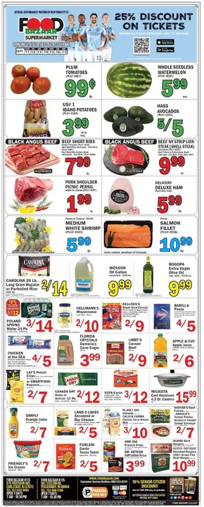 Food Bazaar catalogue in Hillside NJ | Top offers for smart savers | 2025-09-11T00:00:00.000Z - 2025-09-17T00:00:00.000Z