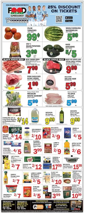 Food Bazaar catalogue in Carle Place NY | Wide range of offers | 2025-09-11T00:00:00.000Z - 2025-09-17T00:00:00.000Z