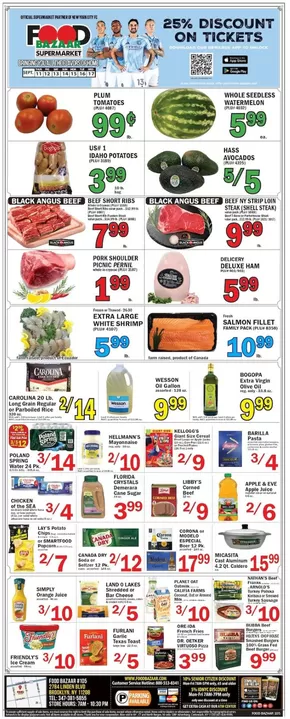 Food Bazaar catalogue in Little Neck NY | Current deals and offers | 2025-09-11T00:00:00.000Z - 2025-09-17T00:00:00.000Z