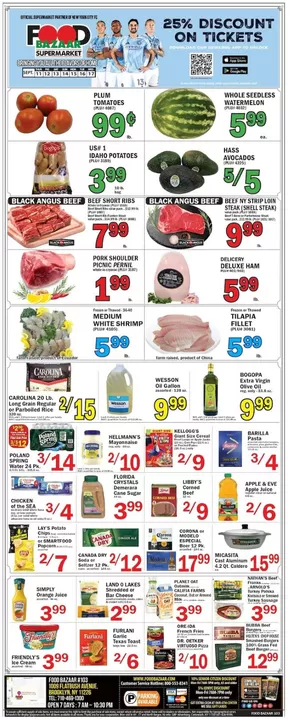 Food Bazaar catalogue in Cambria Heights NY | Exclusive deals and bargains | 2025-09-11T00:00:00.000Z - 2025-09-17T00:00:00.000Z